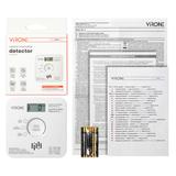 Bateryjny czujnik tlenku węgla (czadu), 2xAA, żywotność sensora 10 lat