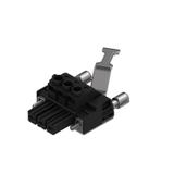 BVZ 7.62HP/03/180RSH150 SN BK BX Złącze kablowe do płytek drukowanych /50szt./ WEIDMULLER