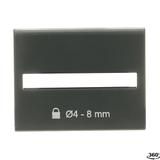 PLPBl.D=4/6/8mm E1.2 blokada kłódkowa E1.2