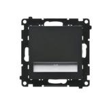 Simon 55 Oprawa oświetleniowa LED 14V (0,4 W) Barwa neutralna 4200K Czarny mat