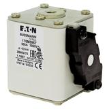 FUSE 500A 1000V 2BKN/75 AR UR Wkładka szybka 500A AC 1000V rozmiar 2 59x77x75 mm aR IEC UL 170M5957
