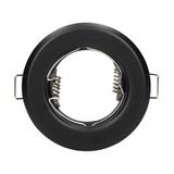 SUTRI RC ramka dekoracyjna oprawy punktowej MR16/GU10 max 50W okrągła stała czarna AD-OD-6175/B ORNO