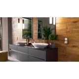 BERKER B.3 Ramka pojedyncza aluminium złoty/antracyt 10113016 HAGER