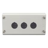 M22-I3 Obudowa kasety 3-otworowa 22mm szara IP67 216538 EATON