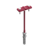 LA 3011 UCHWYT Z KOŁKIEM fI-12 12.4 LA 3011