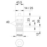 V-TEC/L, DŁAWIKI Z DŁUGIM GWINT.PG29 MS