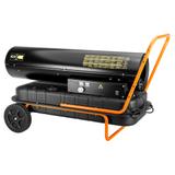 Nagrzewnica olejowa 50kW, zbiornik 56l, kółka