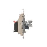 Simon 54 Gniazdo głośnikowe 4-krotne Przekrój przewodów dla wejścia i wyjścia 25 mm2 kremowy