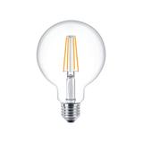 Żarówka LED 7W=60W 806lm 2700K barwa ciepła kulka 7-60W E27 G93 827 Szkło przezroczyste PHILIPS