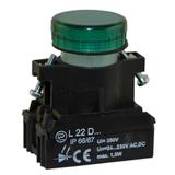 Lampka L22DB 24V-230V zielona