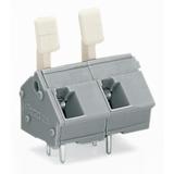 listwa zaciskowa do pł. drukowanych 12-bieg. szara raster 10/10,16 mm