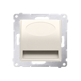 Simon 54 Oprawa oświetleniowa LED 230V AC 1.1 W białe ciepłe 3100 K kremowy