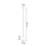 Sollux Lampa wisząca WOODY naturalne drewno SL.1011