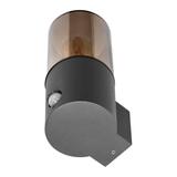 SALVIA oprawa ogrodowa hermetyczna z czujnikiem PIR E27 max. 15W IP54 szara AD-OP-6573GE27PPR ORNO