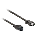 Kabel zasilający serwosilnik BCH16 4G0.75 3M ekranowany VW3M5A11R03S Schneider