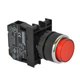 Przycisk wystający 1NO czerwony
