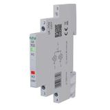 Lampka kontrolna zasilania 1/3S 2xLED CZERWONA/ZIELONA LK-702 F&F