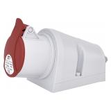 16A, 400A, 3P+PE, Gniazdo stałe IP44