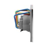 Hermetyczne gniazdo elektryczne podwójne, IP55 stal nierdzewna OR-AE-1398 ORNO