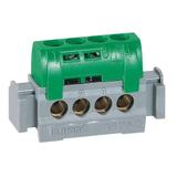 Listwa Zaciskowa 4-Otwory Zielona IP2X Z4 004830 LEGRAND