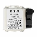 FUSE 630A 690V 1*BKN/50 AR UC Wkładka szybka 630A AC 690V rozmiar 1 aR IEC UL 170M3473 EATON