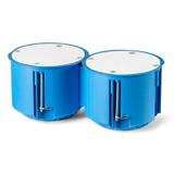 PV70 ,  Puszka inst. do pustych ścian z pokrywą, łączona O 70 (również do sprzętu O 60), niebieski