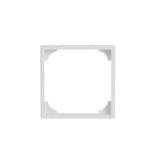FUTURE Pierścień pośredni Do mocowania pokryw o wymiarach 55 x 55 mm biały studyjny