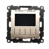 Simon 54 WMDR-17xxx1-044 Termostat programowalny z wyświetlaczem z wew/zewn czujnikiem