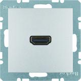 BERKER B.Kwadrat/B.7 Gniazdo HDMI aluminium 3315421404 HAGER