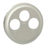 CELIANE - PLAKIETKA DO GNIAZD TV-RD-SAT TYTANOWA, Legrand