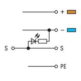 złączka do czujników z PE 2,5 mm2