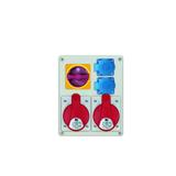 Rozdzielnica R-BOX 240 2x32A/5p, 2x230V (0/1)