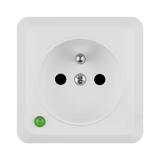 BERG GNIAZDO POJEDYNCZE 2P+Z  IP 20 biały