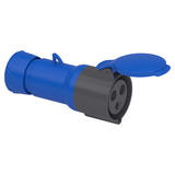 Gniazdo Pratika 32A 2P-E 200-250V IP44 50-60Hz PKF32M423