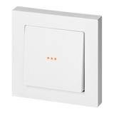 Łącznik podtynkowy schodowy z podświeleniem Malta, 10A, 250V, WP-5M/S, biały