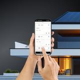 Simon 55 SWITCH – Sterownik przyciskowy oświetleniowy pojedynczy sterowany smartfonem Czarny mat TEW1W.01/149 KONTAKT