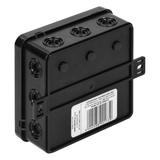 Puszka n/t CLICK IP54 12 przepustów kablowych 100x100x41mm czarny OR-JB-13804/B ORNO