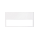 Simon 100 Ramka minimal 2-krotna biały mat