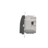 Simon 54 Oprawa oświetleniowa LED 230V AC 1.1 W białe zimne 5900 K antracyt