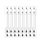 8-torowy adapter ze złączem 16-bieg. do przetworników analogowych