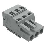 Gniazdo MCS‑MIDI Classic 3‑biegunowe szare raster 5mm 231‑103/102‑000 /100szt./ WAGO