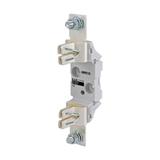 NH3 SINGLE POLE SILVER 1/4 SCREW Podstawa NH3 1P 630A mont. szyna DIN i śruby SD3-D EATON