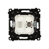 Simon 55 Gniazdo ekwipotencjalne pojedyncze Grafitowy mat