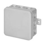 Puszka n/t CLICK IP54 12 przepustów kablowych 85x85x41mm szary OR-JB-13803/G ORNO