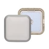 Plafon MONSUN LED 60 SMD2835 szary IP66 klosz poliwęglan mleczny OR-PL-342GLPM4 ORNO