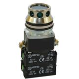 Przycisk NEF30-KL2X2Y/24V zielony W0-NEF30-KL 2X2Y Z PROMET