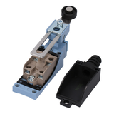 ŁĄCZNIK KRAŃCOWY (METAL / TWORZYWO) REGULOWANA DŹWIGNIA Z ROLKĄ