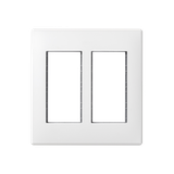 Simon Connect Ramka obudowy S500 2-modułowa 4x K45 czysta biel