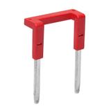 Złącze 2-polowe ZGZP80-2 RD (kolor czerwony)