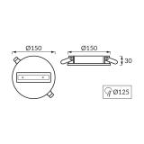 Szynoprzewód TRACK POINT SILVER